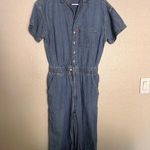 Levi's Classic Blue Denim Coverall